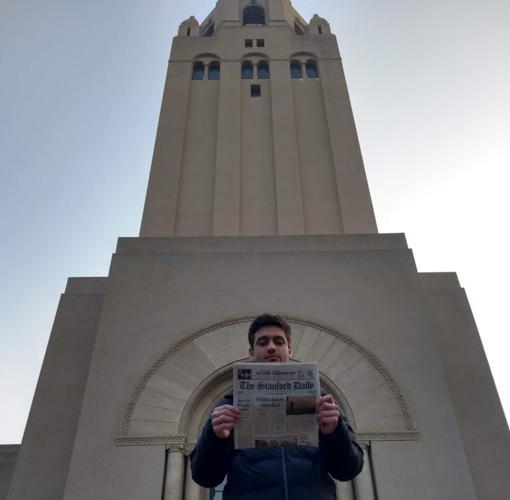 Eduardo Belotti em Stanford